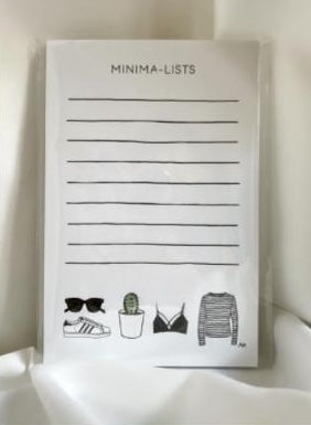 CARNET DE NOTES MINIMA-LIST