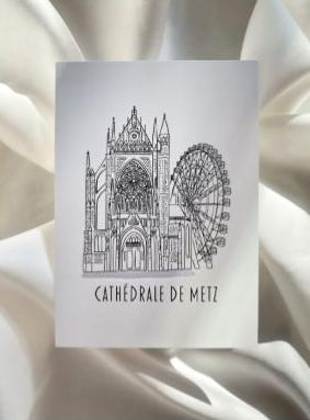 CARTE POSTALE CATHEDRALE