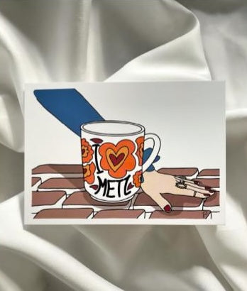 CARTE POSTALE I LOVE METZ