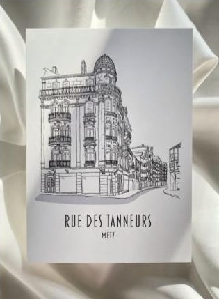 CARTE POSTALE RUE DES TANNEURS