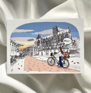 CARTE POSTALE CATHEDRALE CONTREBAS